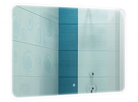 Azario Alone Raggio CS00078965 Зеркало влагостойкое с подсветкой и функцией диммера 800х600