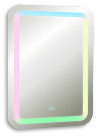 Azario Мальта RGB LED-00002511 Зеркало c подсветкой и диммером 550х800