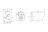 ABBER Rechteck AC1201MW унитаз