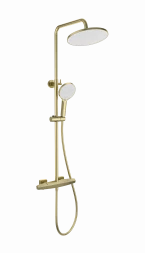 Wonzon &amp; Woghand Neo WW-B3045-A-BG Душевая система с термостатом брашированное золото
