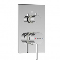 Bravat Arc61 P69193C встраиваемый смеситель на три позиции
