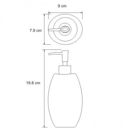 Wasserkraft Werra K-8299 Дозатор для жидкого мыла
