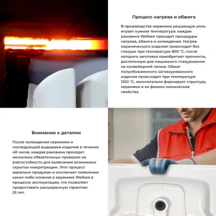 Wellsee Croquis 150310000 Накладная раковина для ванной комнаты