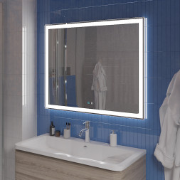 BelBagno SPC-GRT-1000-800-LED-TCH-SNDЗеркало голосовым управлением и подогревом
