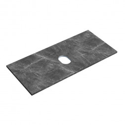 Sancos Столешница TT100A1 1000х460 без отверстия под смеситель цвет black sky