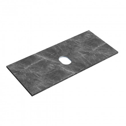 Sancos Столешница TT100A1 1000х460 без отверстия под смеситель цвет black sky