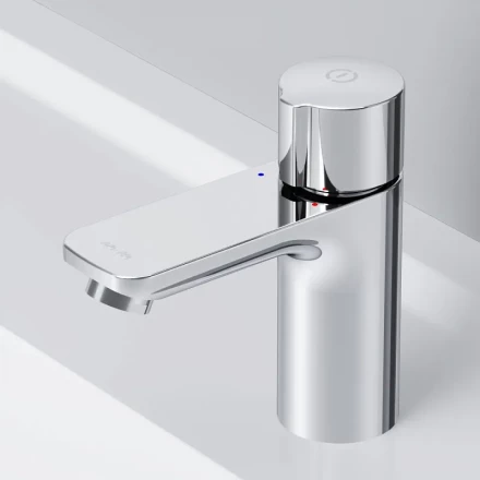 AM.PM X-Joy F85A02500 Смеситель для раковины нажимной TouchReel хром