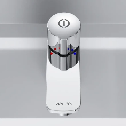 AM.PM X-Joy F85A02500 Смеситель для раковины нажимной TouchReel хром