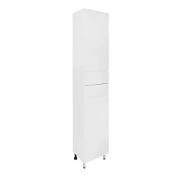 Azario Эстима 35CS00094555  Пенал напольный правый белый глянец