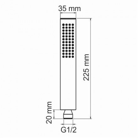 Wasserkraft A218 Лейка 1-функциональная