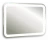 Azario Аллюр LED-00002531 Зеркало c подсветкой и диммером сенсорный выключатель 915х685
