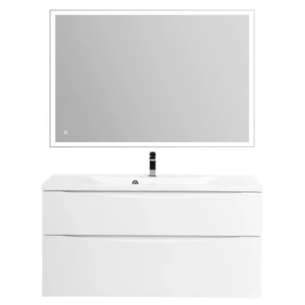 BelBagno KRAFT-800-1C-SO-BO тумба c раковиной подвесная с одним ящиком и одной открытой полкой
