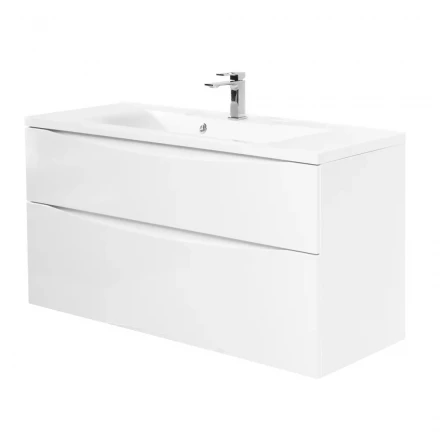BelBagno KRAFT-800-1C-SO-BO тумба c раковиной подвесная с одним ящиком и одной открытой полкой