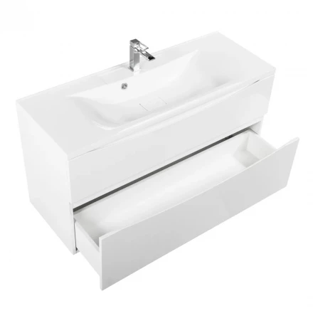 BelBagno KRAFT-800-1C-SO-BO тумба c раковиной подвесная с одним ящиком и одной открытой полкой