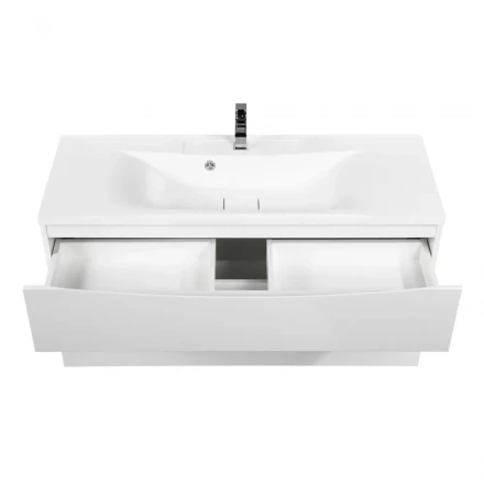 BelBagno KRAFT-800-1C-SO-BO тумба c раковиной подвесная с одним ящиком и одной открытой полкой