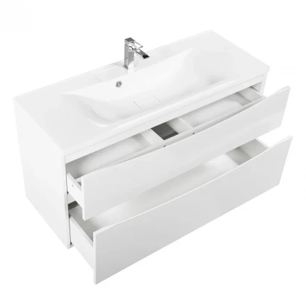 BelBagno KRAFT-800-1C-SO-BO тумба c раковиной подвесная с одним ящиком и одной открытой полкой
