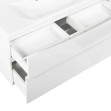 BelBagno KRAFT-800-1C-SO-BO тумба c раковиной подвесная с одним ящиком и одной открытой полкой