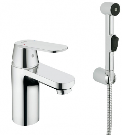 Grohe Eurosmart Cosmopolitan 23125000 смеситель для раковины с гигиеническим душем