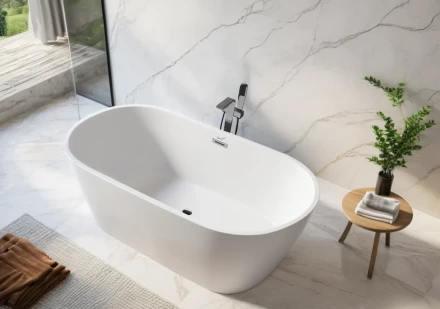 Ceruttispa RESIA170MWII акриловая ванна матовая 170x75