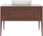 Kerama Marazzi Plaza Classic Neo 120 тумба напольная с ящиками, орех