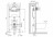 Belbagno BB001-120 инсталляция для подвесного унитаза