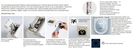 Ceruttispa BARBARIA Aria Pulse CT10591 Унитаз с функцией импульсного смыва