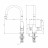 Lemark Ursus LM7261BL смеситель для кухни 