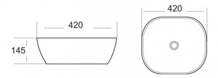 BelBagno BB1268-1 накладная раковина