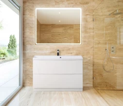 BelBagno MARINO-CER-1000-2C-SO-BRDL-P тумба с раковиной подвесная