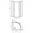 Radaway Classic A 90x90 Душевой угол стекло графит