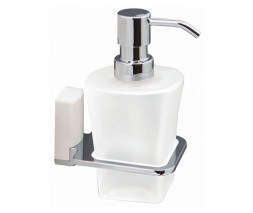 Wasserkraft Leine WHITE К-5099WHITE Дозатор для жидкого мыла стеклянный