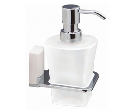 Wasserkraft Leine WHITE К-5099WHITE Дозатор для жидкого мыла стеклянный