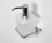 Wasserkraft Leine WHITE К-5099WHITE Дозатор для жидкого мыла стеклянный