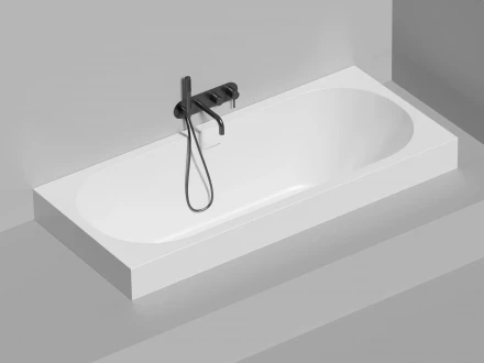 Salini Ornella 103511G Ванна встраиваемая белый 180x80