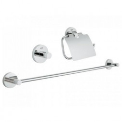 Grohe Essentials 40775001 Комплект аксессуаров 3 в 1 Guest Bathroom