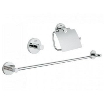 Grohe Essentials 40775001 Комплект аксессуаров 3 в 1 Guest Bathroom