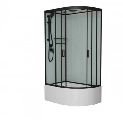 Frank F412/2L Black 151009 душевая кабина