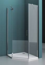 Belbagno KRAFT P1 90x90 L душевой угол стекло прозрачное