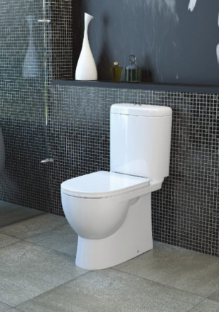 Унитаз-компакт Sanita luxe Art WC.CC/Art/2-DM/WHT.G/S1 с сиденьем soft close