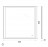BelBagno SPC-GRT-800-800-LED-TCHЗеркало