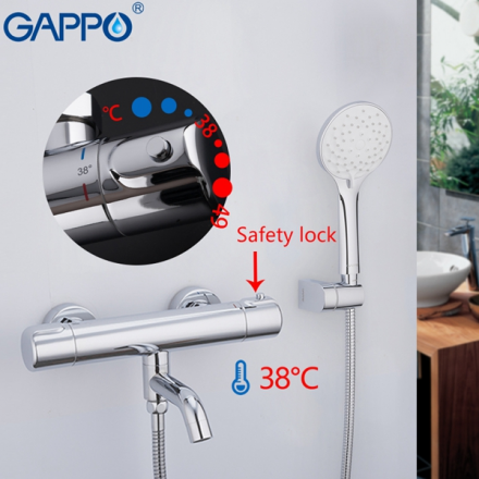 Gappo G3290 Смеситель термостат для ванны