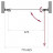 BelBagno SELA-B-1-80-C-Cr душевая дверь