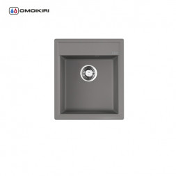Omoikiri Daisen 42-GR мойка 420x510 leningrad grey