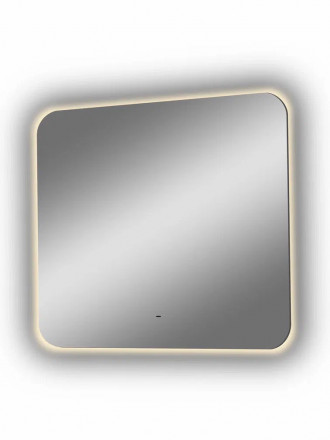 Континент Burzhe Led 800х700 зеркало с бесконтактным сенсором, холодная подсветка