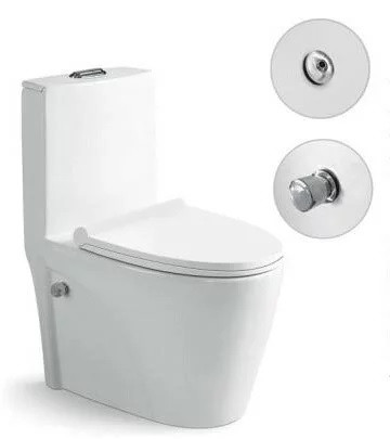 Santiline SL-5012SM-BD Унитаз напольный моноблок с встроенным смесителем и функцией биде