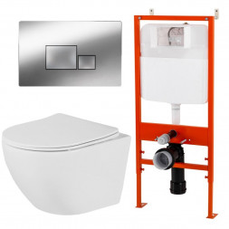 BelBagno Uno set 2 Инсталляция с унитазом