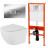 BelBagno Uno set 2 Инсталляция с унитазом