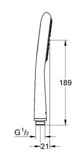 Grohe Rainshower Icon 27375000 Ручной душ