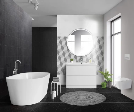 BelBagno ALBANO-1000-2C-SO-RVB тумба с раковиной подвесная