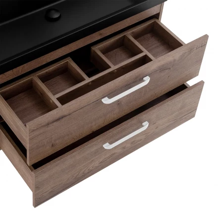 BelBagno MARINO-CER-1200-4C-SO-2-BL-P тумба с раковиной на две чаши четырьмя ящиками подвесная